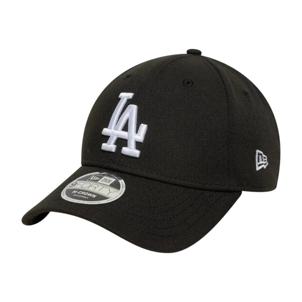 La Dodgers Mlb Black 9forty Mcrown Adjustable Cap