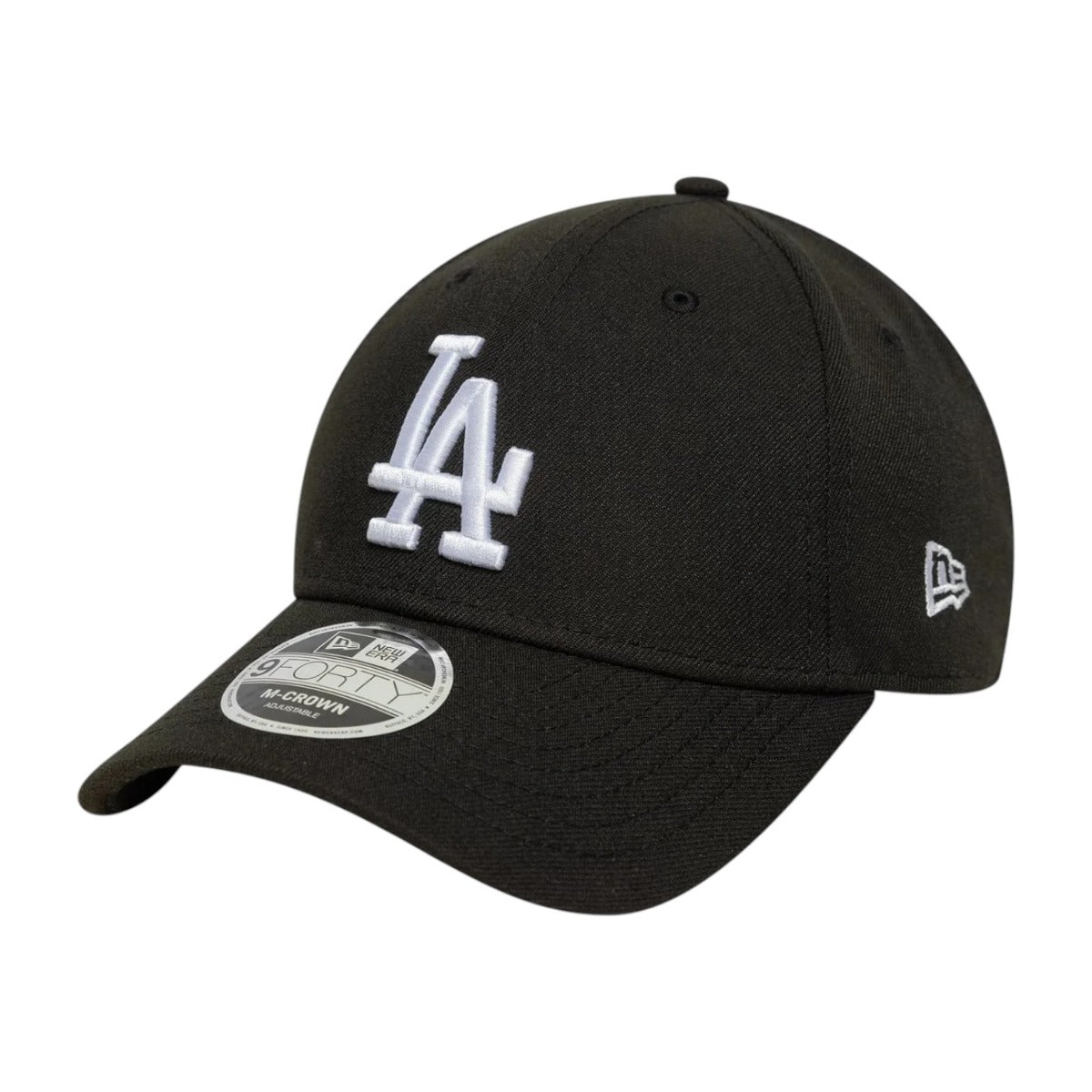 La Dodgers Mlb Black 9forty Mcrown Adjustable Cap