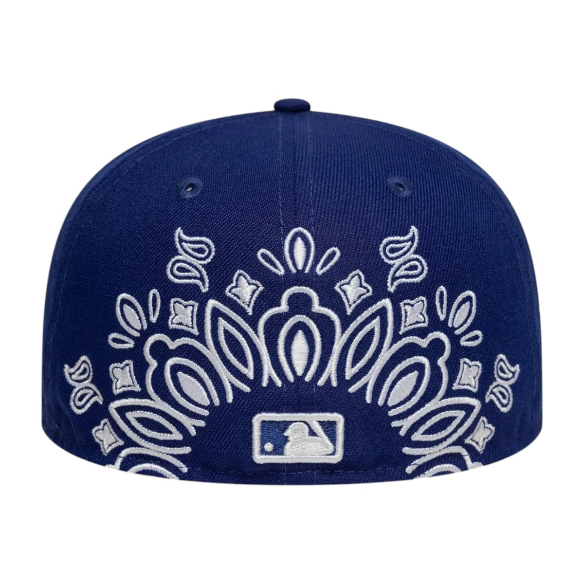 La Dodgers Mlb Paisley Dark Blue 59fifty Fitted Cap