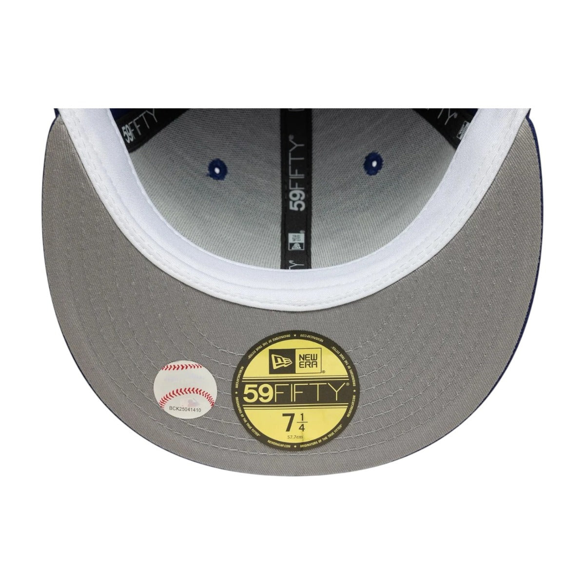 La Dodgers Mlb Paisley Dark Blue 59fifty Fitted Cap