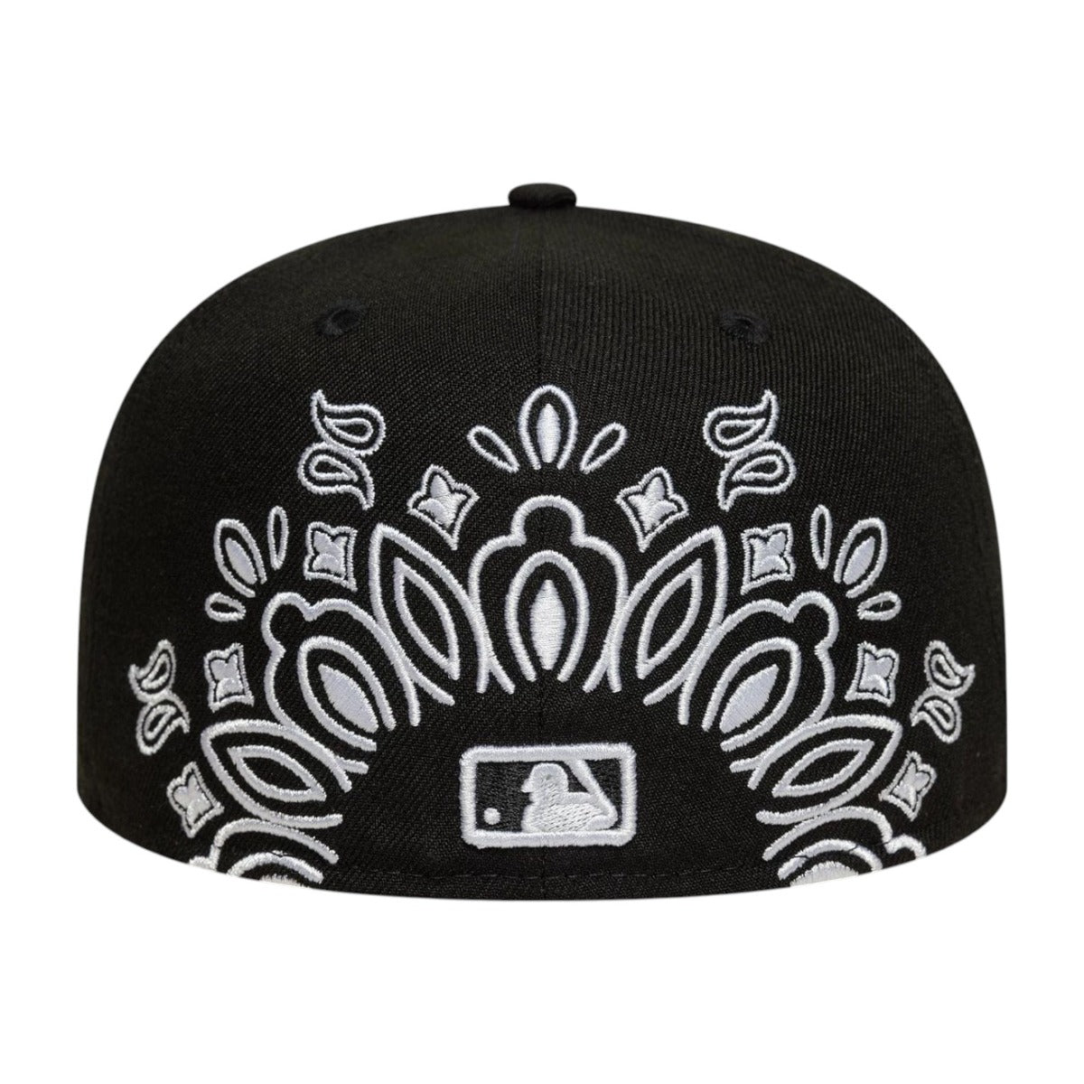 New York Yankees Mlb Paisley Black 59fifty Fitted Cap