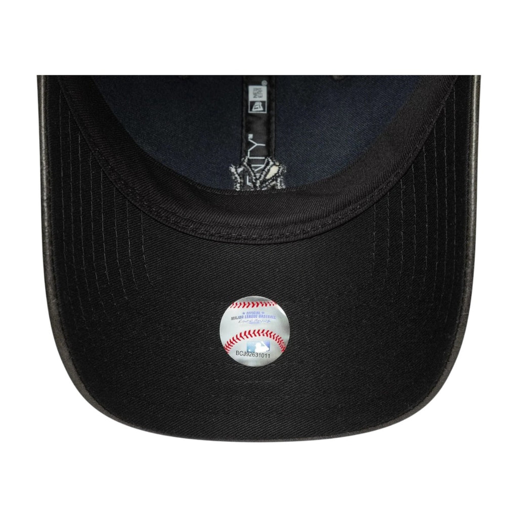 New York Yankees Womens Mlb Tonal Pu Black 9twenty Adjustable Cap