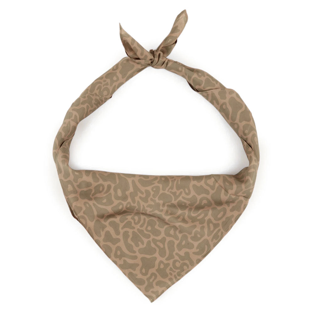 Camo Bandana Japanese Cupro Twill