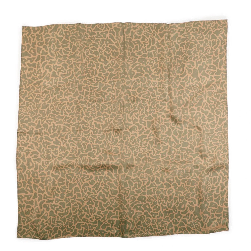 Camo Bandana Japanese Cupro Twill