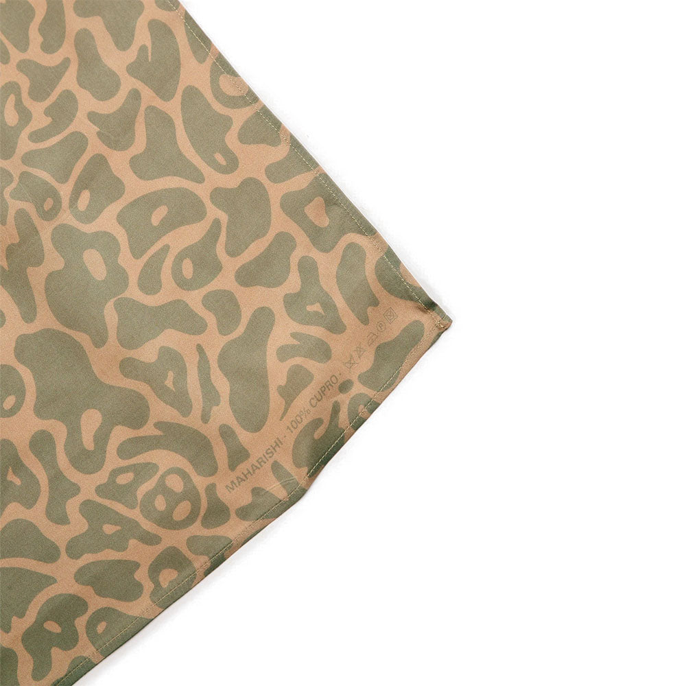 Camo Bandana Japanese Cupro Twill