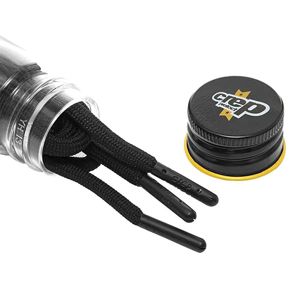 CREP PROTECT LACES BLACK (ROUND)
