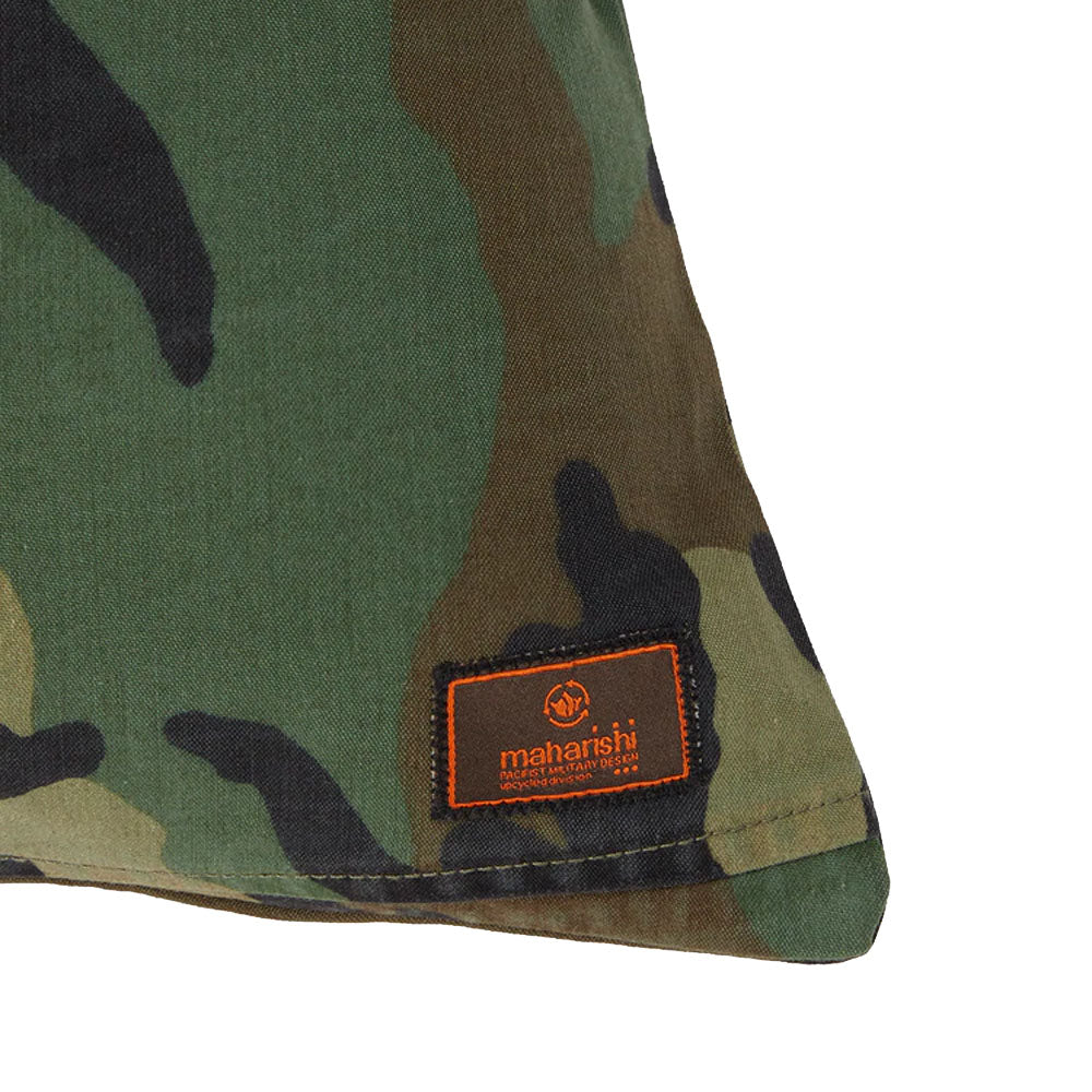 Upcycled Camo Cushion Vintage Surplus Woodland