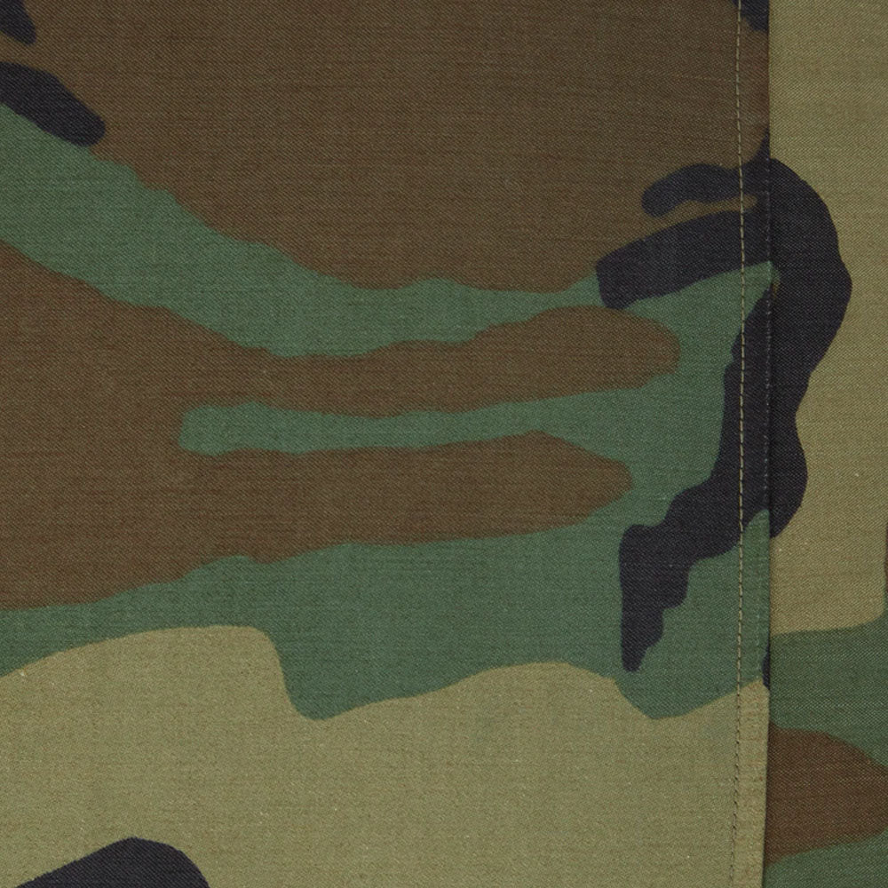 Upcycled Camo Cushion Vintage Surplus Woodland