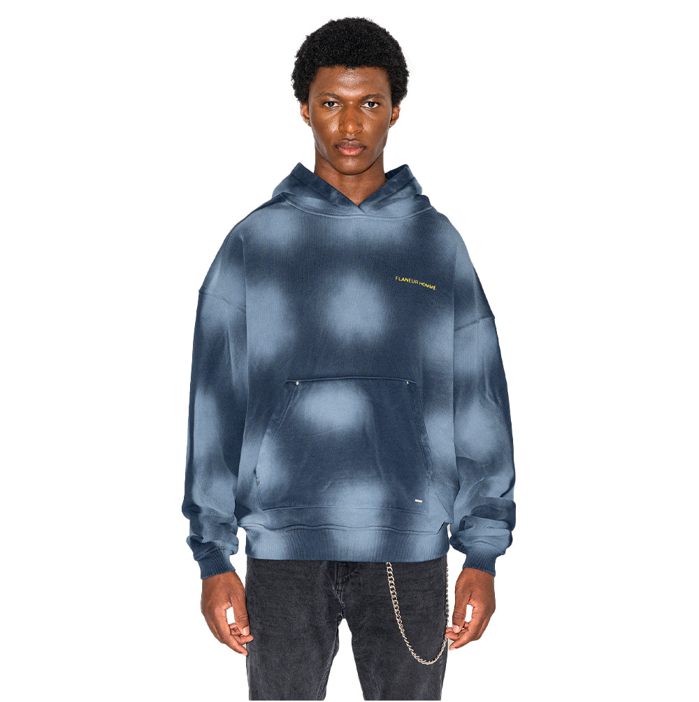 Dotted Logo Rivettes Hoodie