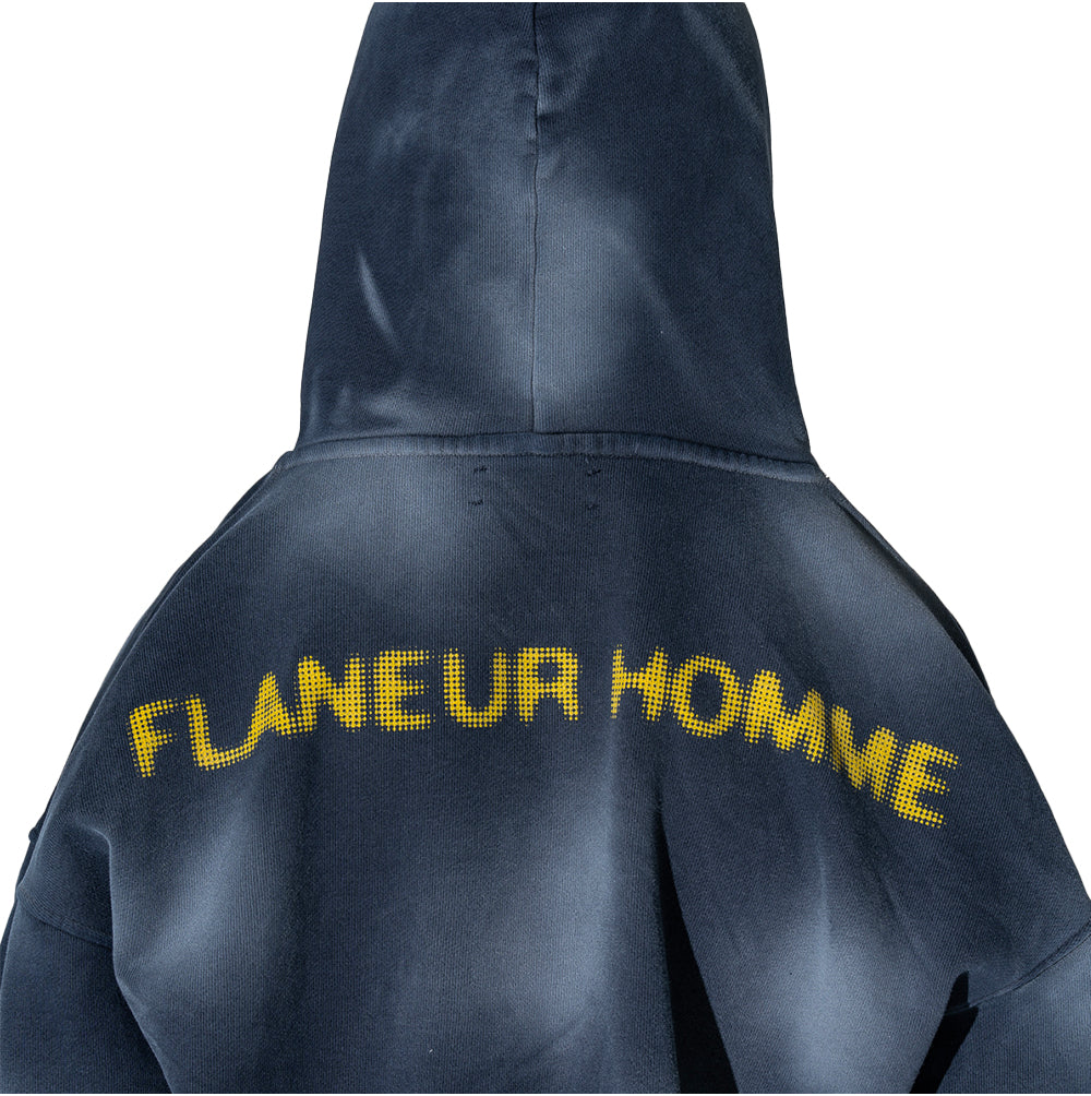 Dotted Logo Rivettes Hoodie