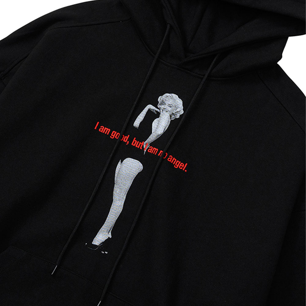 Mm S ogan Oversized Hoodie