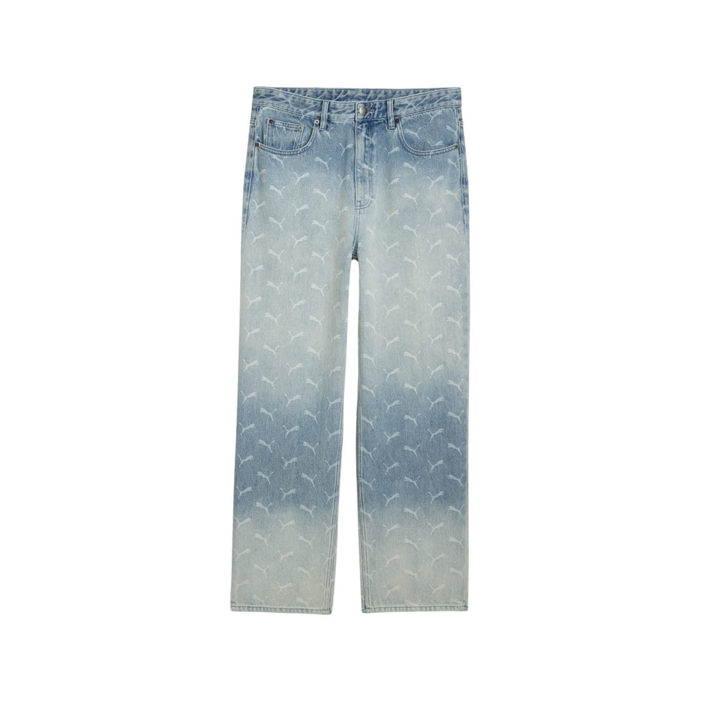X A$ap Rocky Laser Monogram Denim Jeans