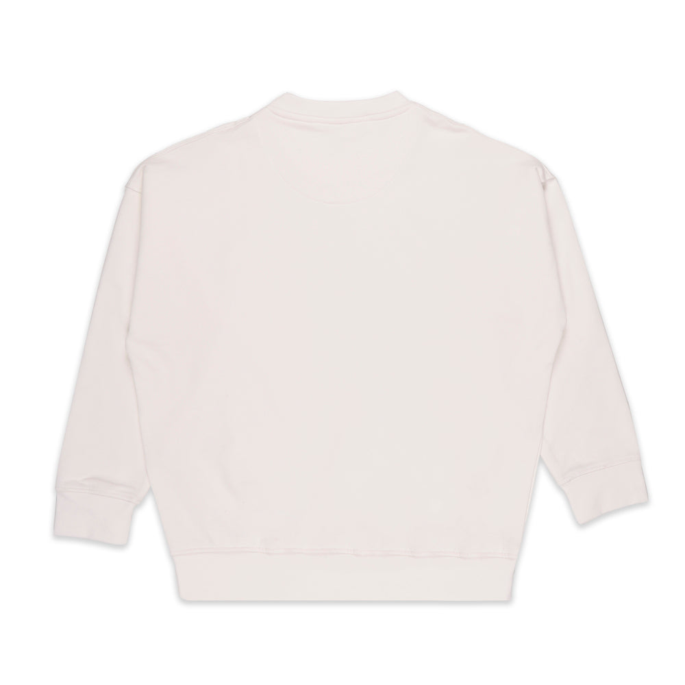 Basic, Not Simple. Crew Sweat White