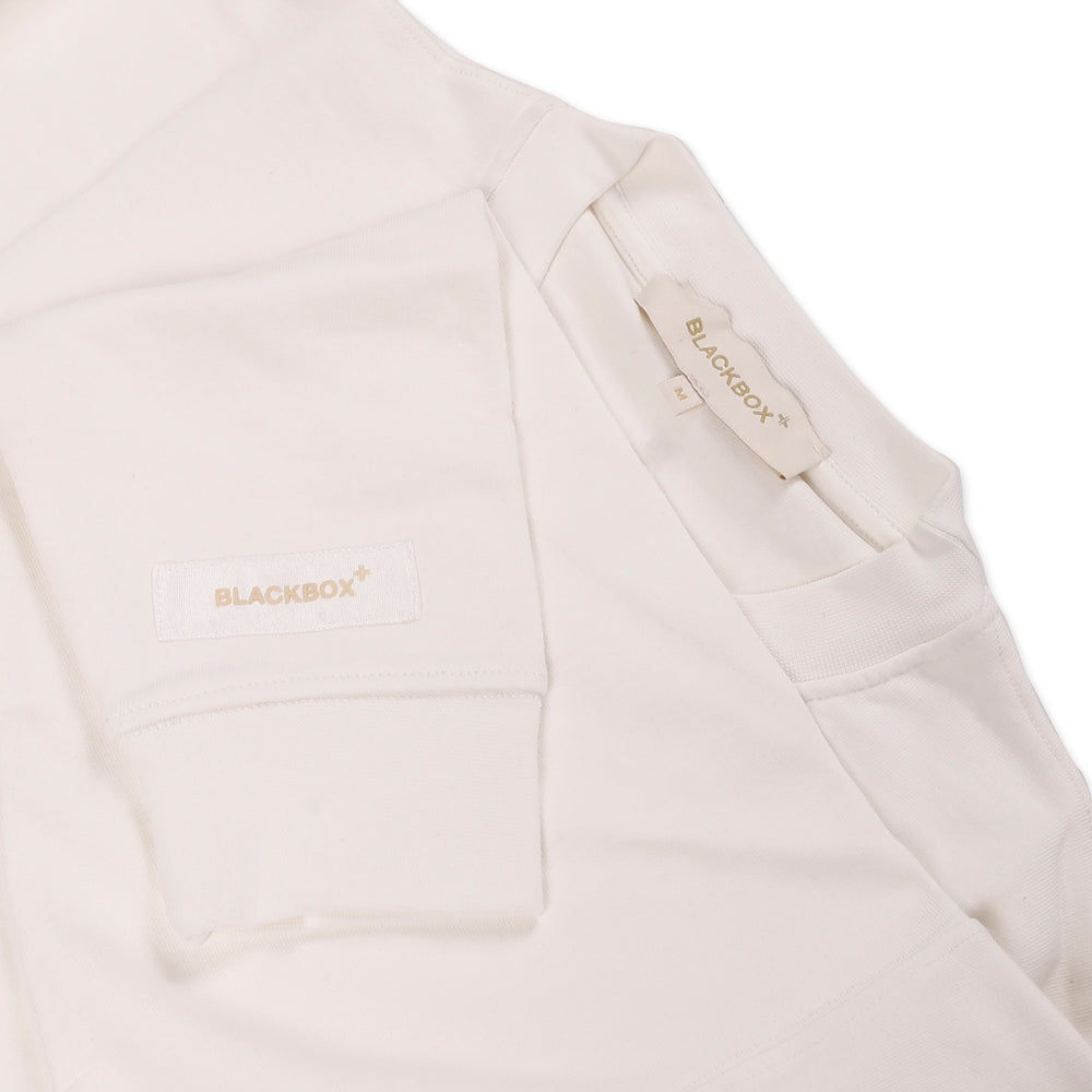 Basic, Not Simple. Crew Sweat White