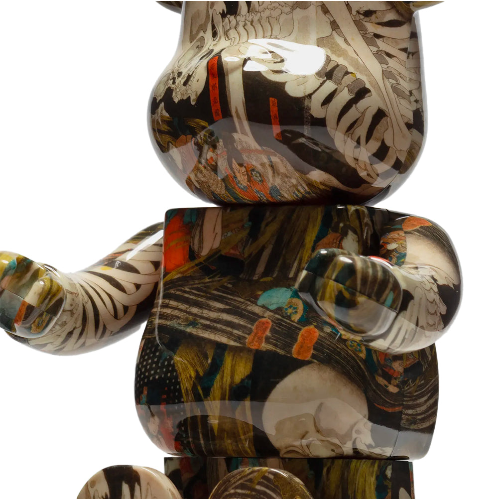 Bearbrick 1000% Utagawa K yoshi The Haunted Old Palace At