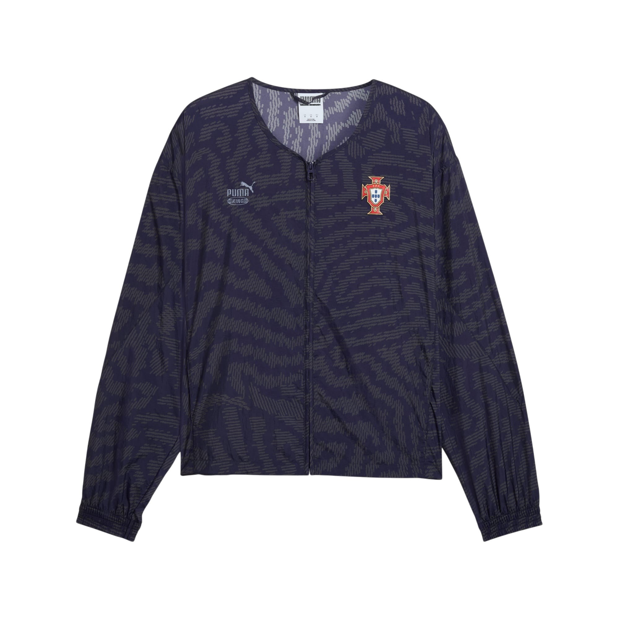PUMA X PORTOGALLO X SALEHE BEMBURY KING Track Jacket Deep Plum