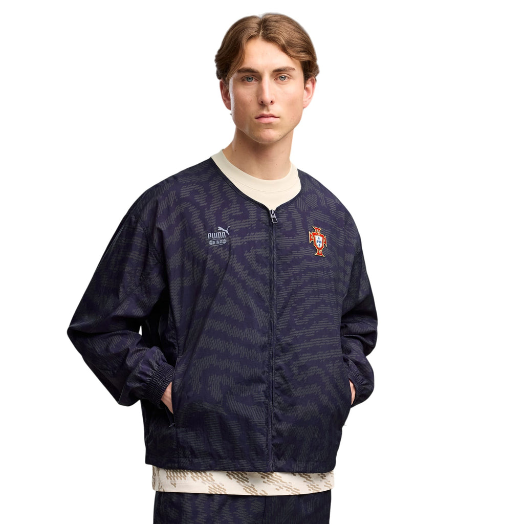 PUMA X PORTOGALLO X SALEHE BEMBURY KING Track Jacket Deep Plum