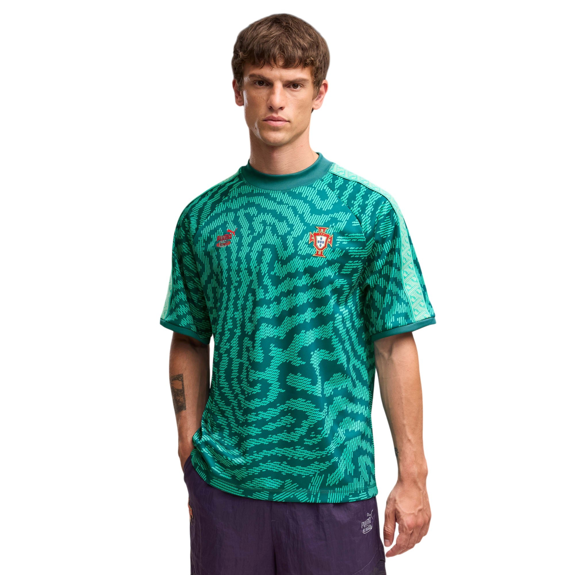 PUMA X PORTOGALLO X SALEHE BEMBURY KING Jersey Vibrant Green