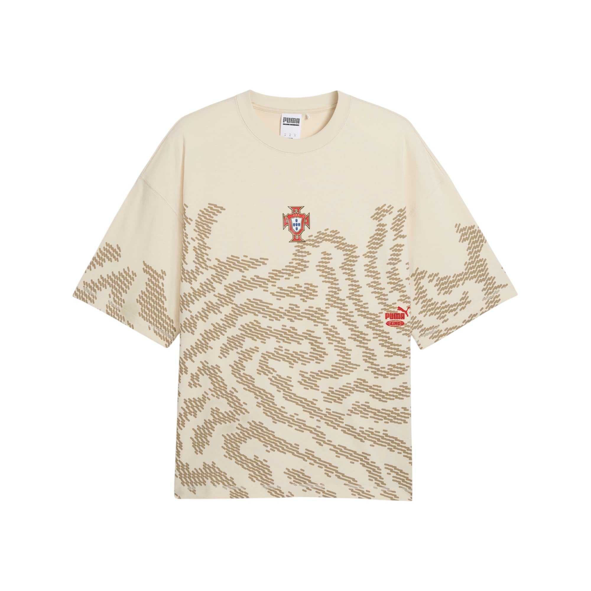 PUMA X PORTOGALLO X SALEHE BEMBURY KING T-Shirt Alpine Snow
