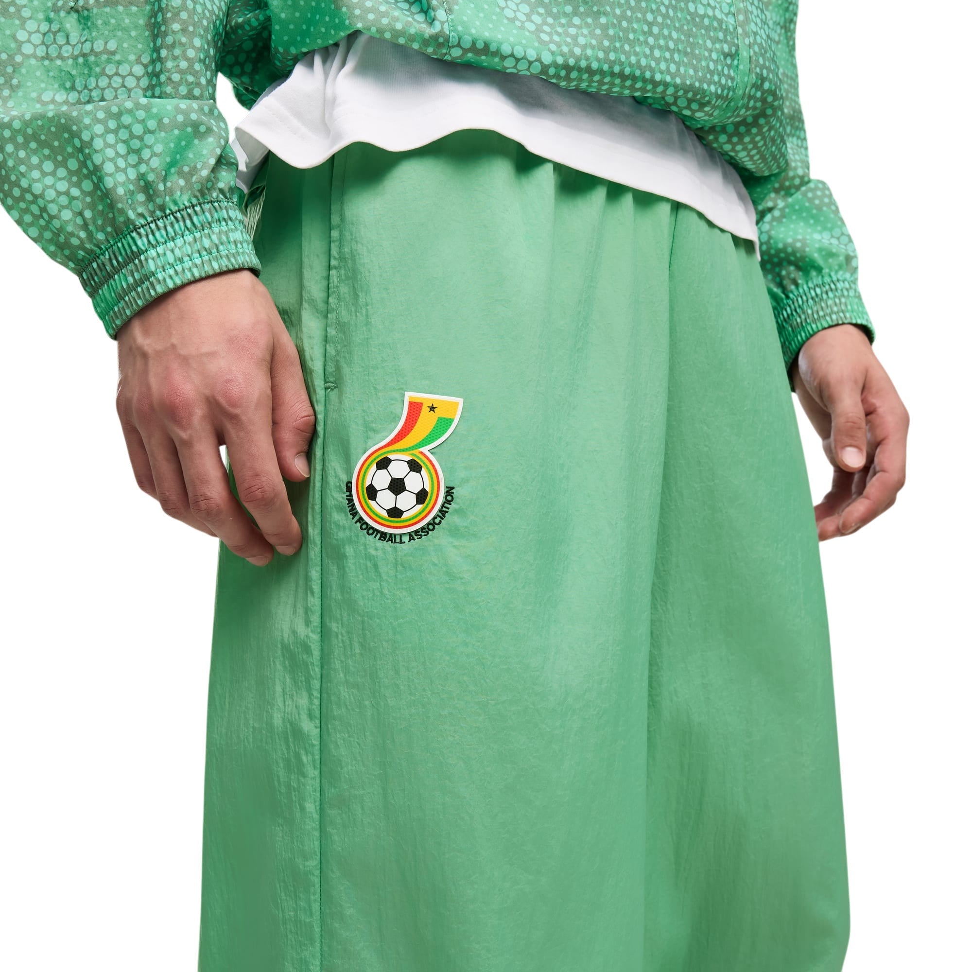 PUMA X GHANA X SALEHE BEMBURY KING Track Pants Jade Frost