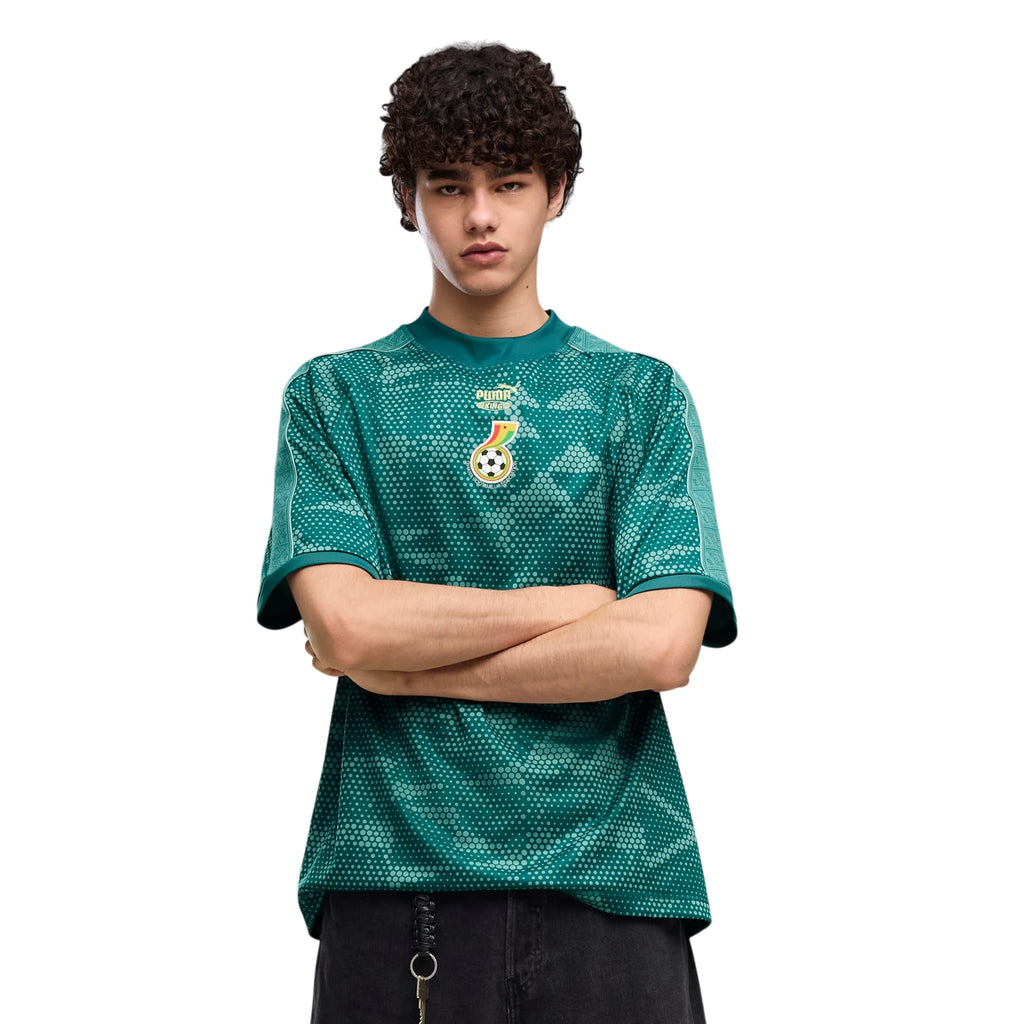 PUMA X GHANA X SALEHE BEMBURY KING Jersey Emerald Ice