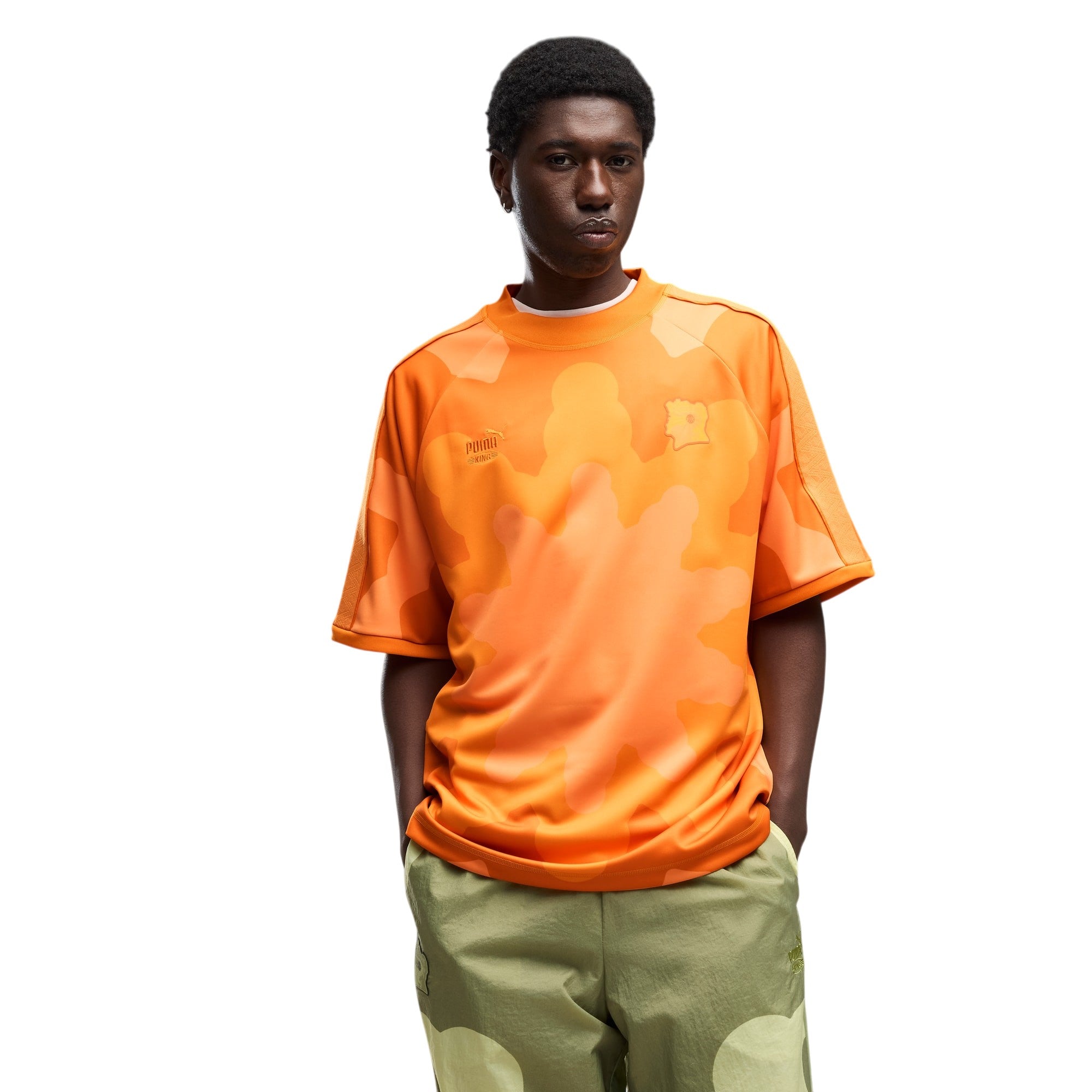 PUMA X COSTA D'AVORIO X SALEHE BEMBURY KING Jersey Dark Poppy