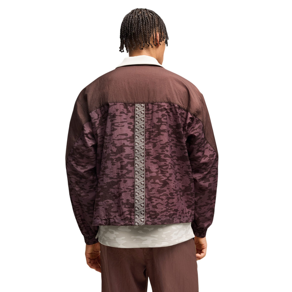PUMA X MAROCCO X SALEHE BEMBURY KING Track Jacket Brown