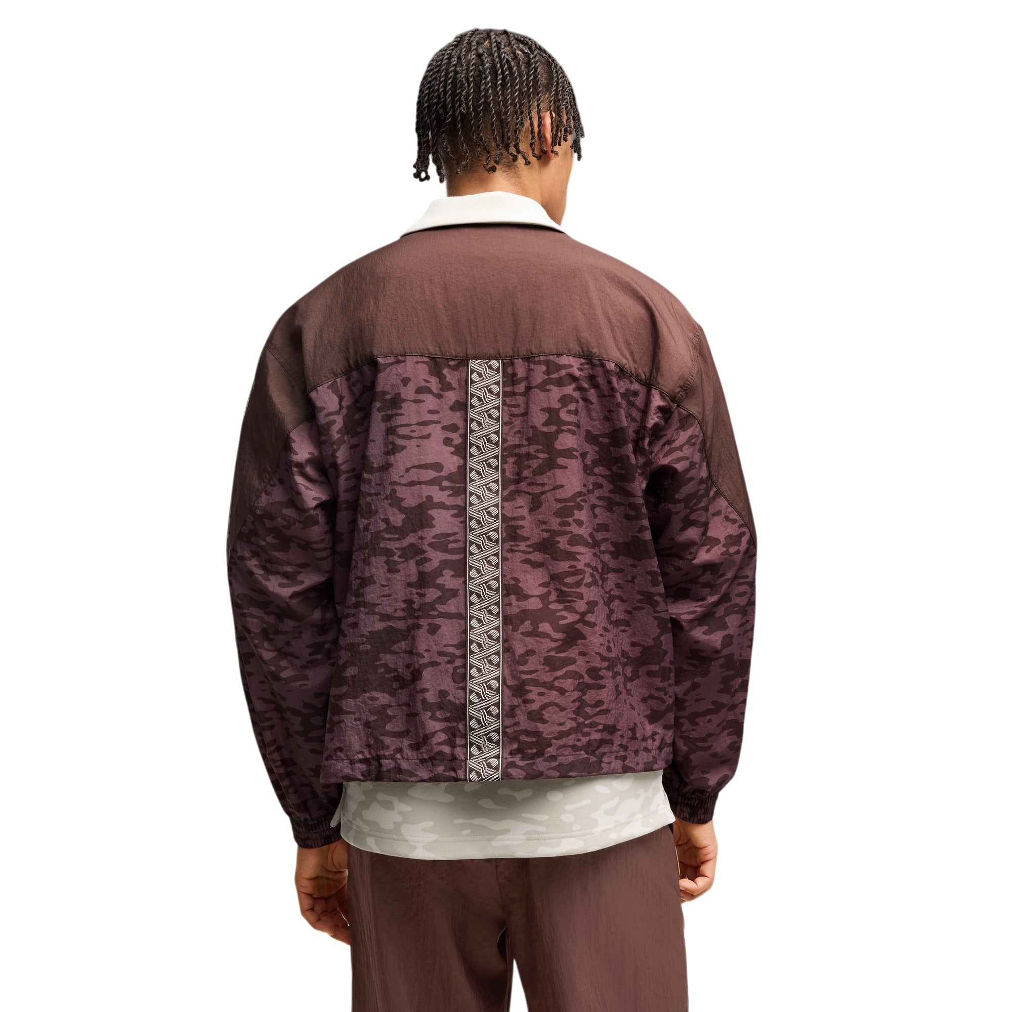 PUMA X MAROCCO X SALEHE BEMBURY KING Track Jacket Brown