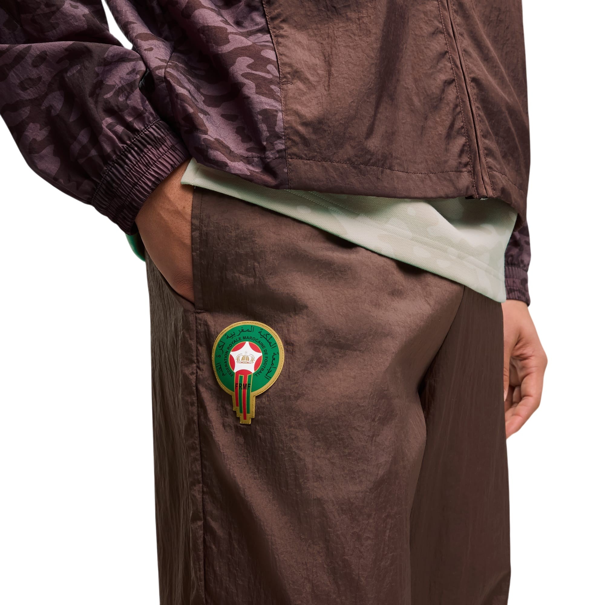 PUMA X MAROCCO X SALEHE BEMBURY KING Track Pants Brown