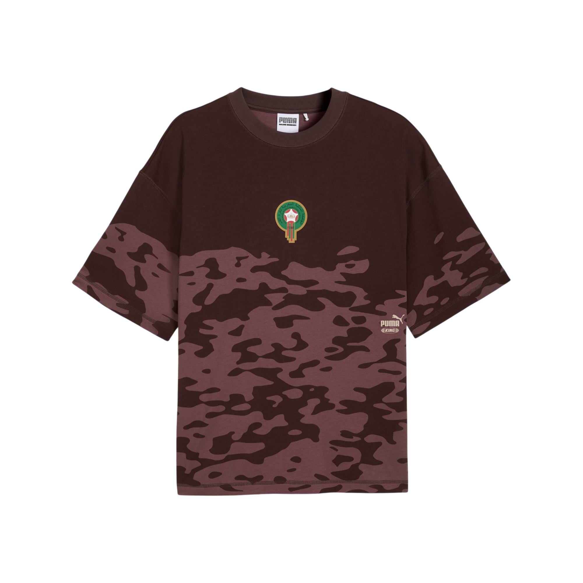 PUMA X MAROCCO X SALEHE BEMBURY KING T-Shirt Chocolate Brown