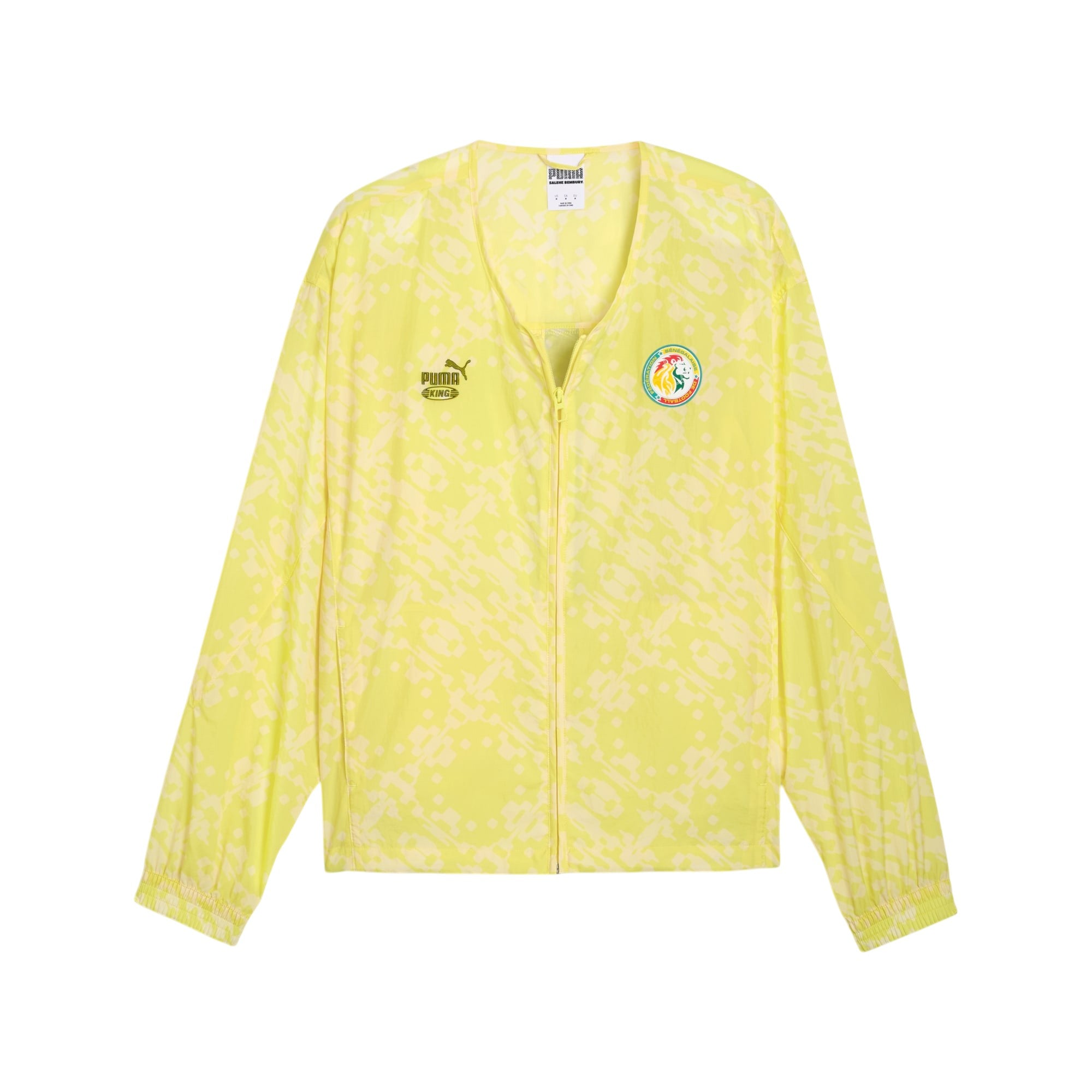 PUMA X SENEGAL X SALEHE BEMBURY KING Track Jacket Pineapple Ice