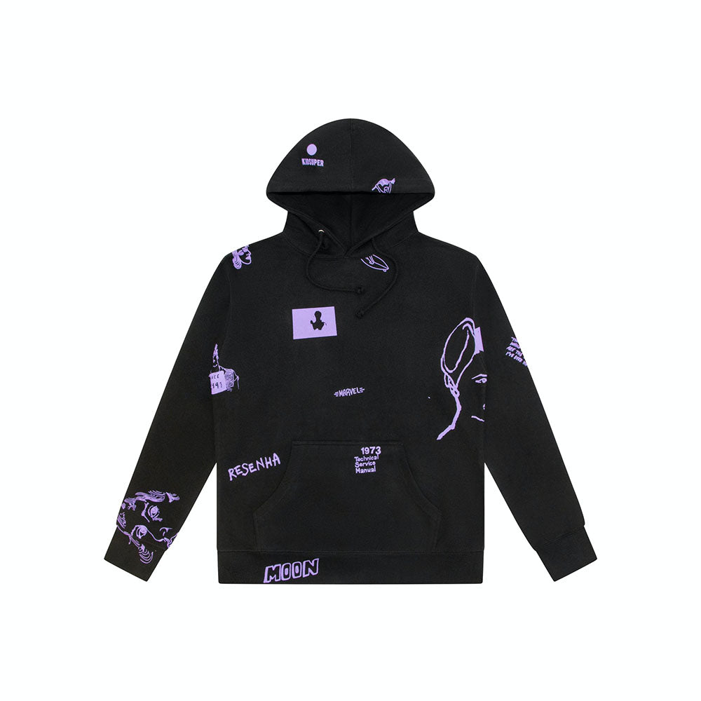 A  over Hoodie