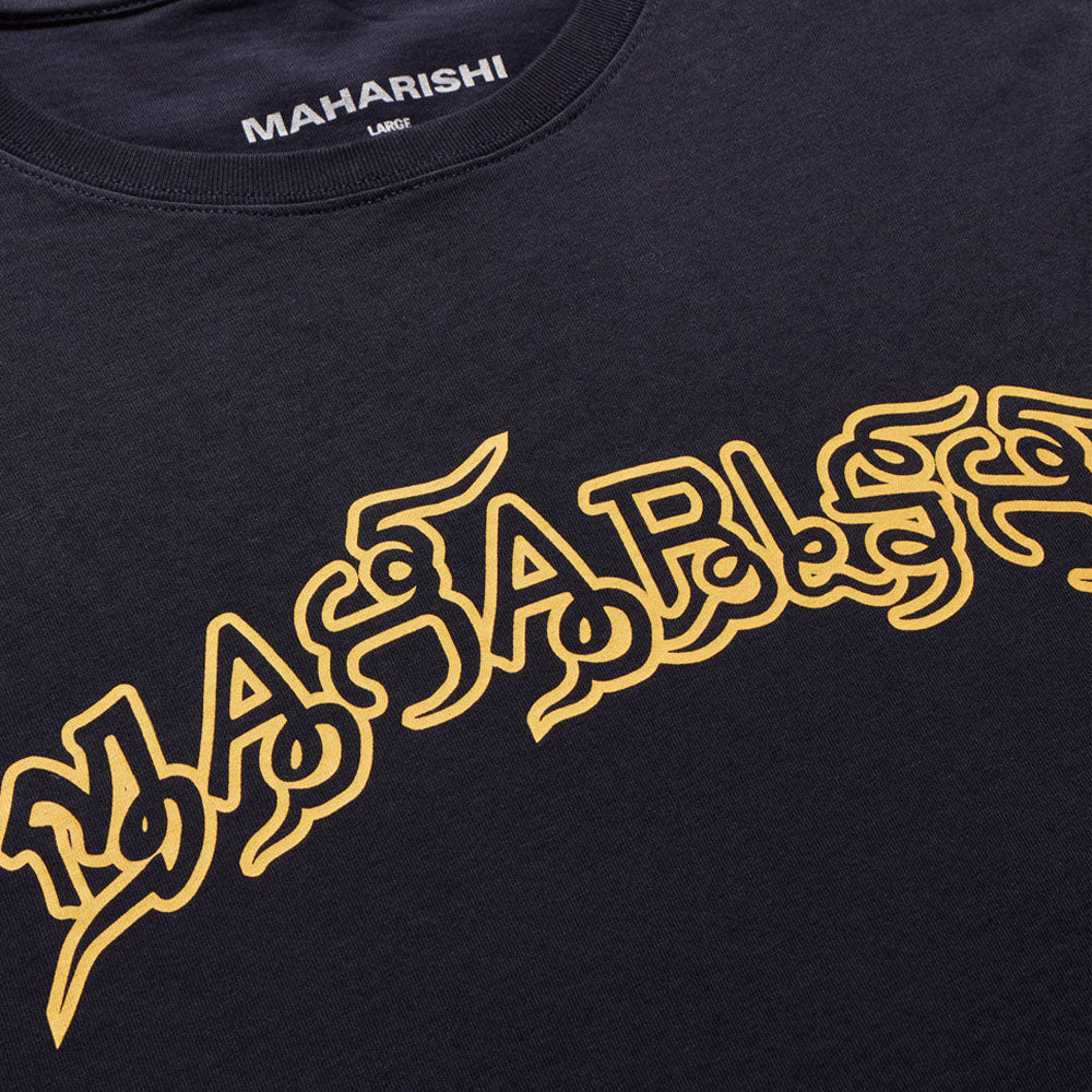 Muay Thai Tshirt Organic Cotton Jerse Navy Due