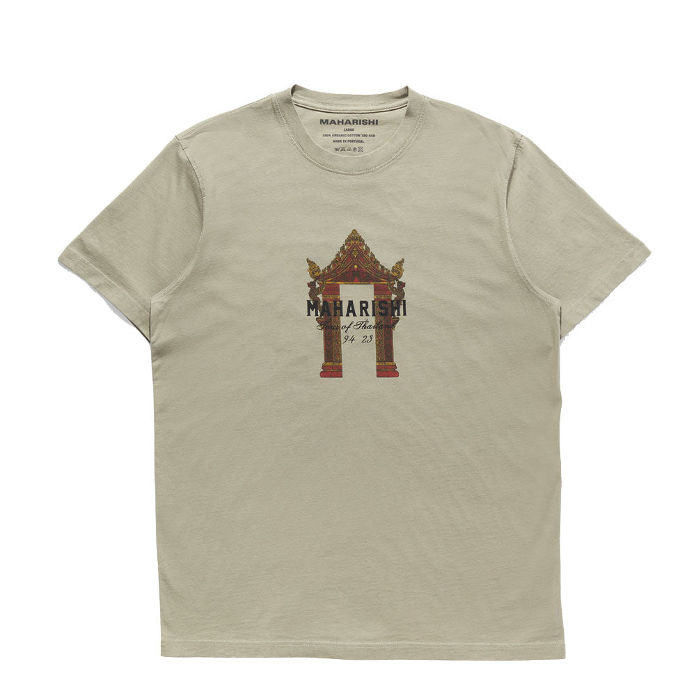 Thai Temp e Organic Tshirt Organic Cotton Jerse Si ver Sage