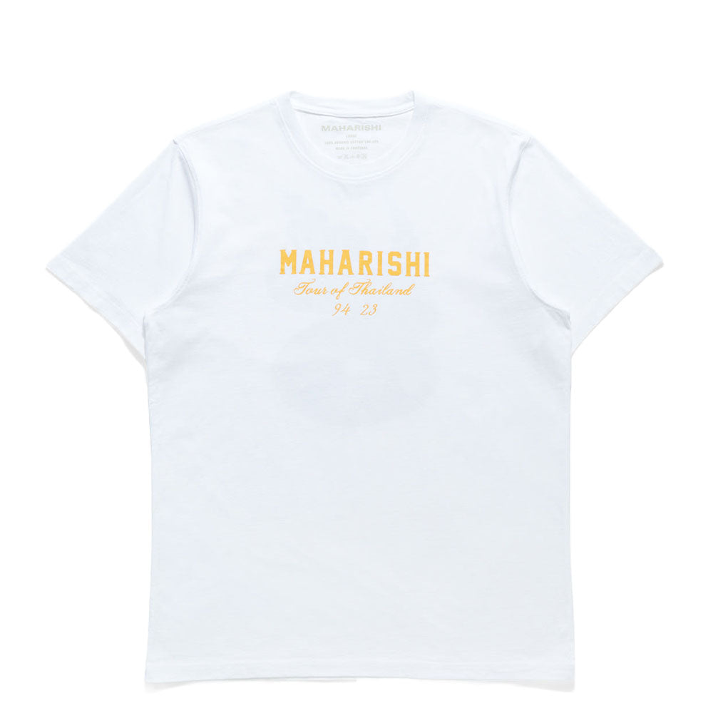 Temp e Naga Organic Tshirt Organic Cotton Jerse White Naga