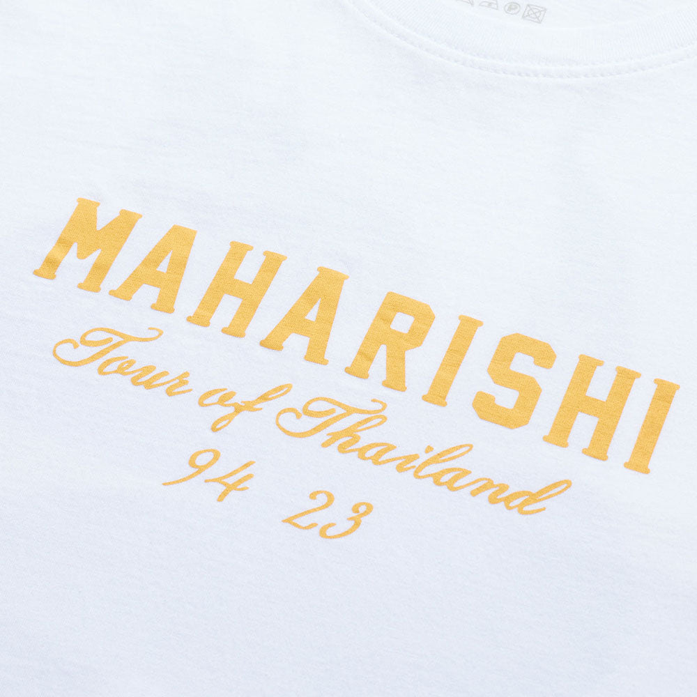 Temp e Naga Organic Tshirt Organic Cotton Jerse White Naga