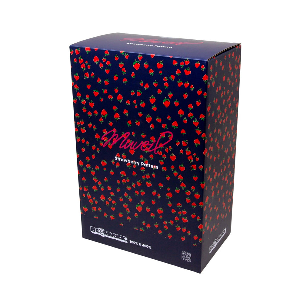 Be@rbrick X Muveil Strawberry Pattern 1000%