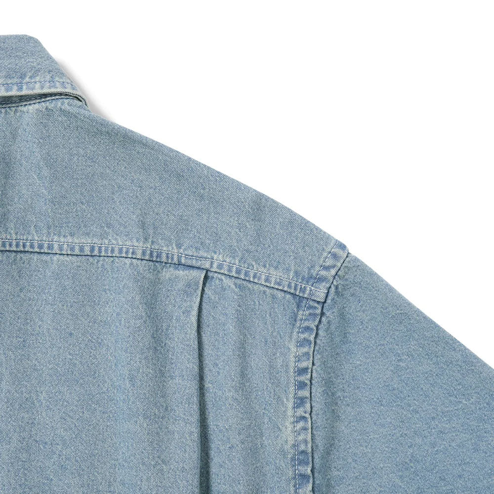 Washed Deni  S/s Shirt