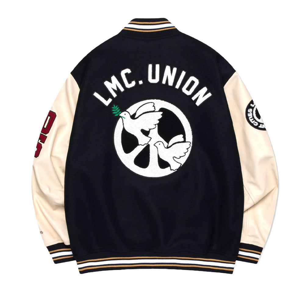 Peace Wool Varsity Jacket