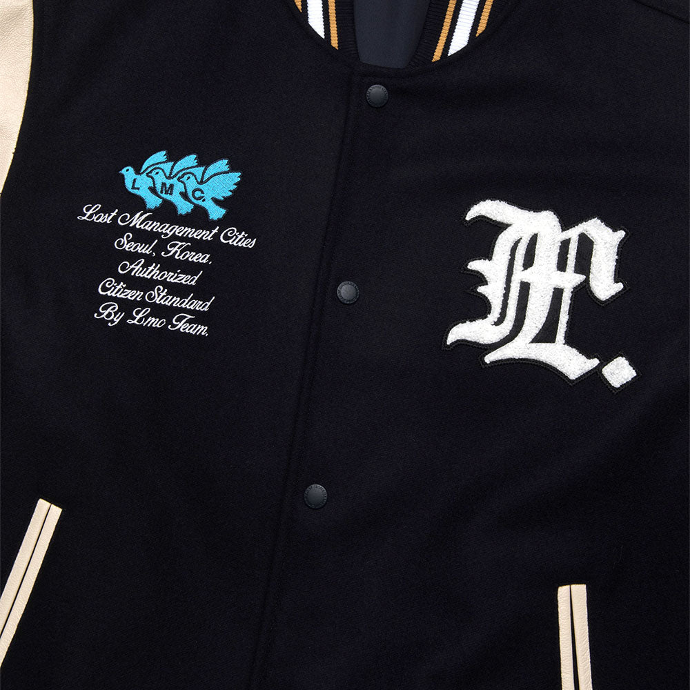 Peace Wool Varsity Jacket