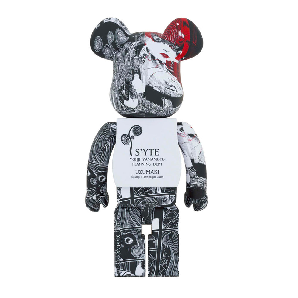 Be@rbrick X S'yte X Junji Ito Uzumaki 1000%