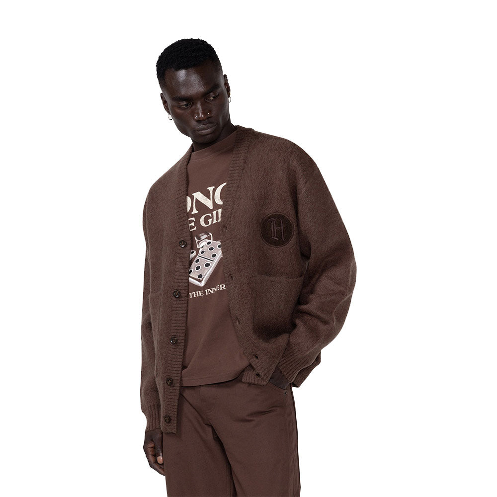 Sta ped Patch Cardigan