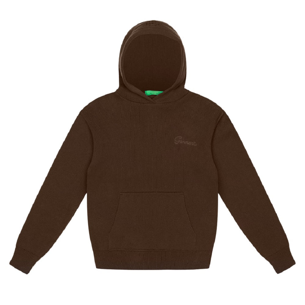 Cotton Knitted Hoodie