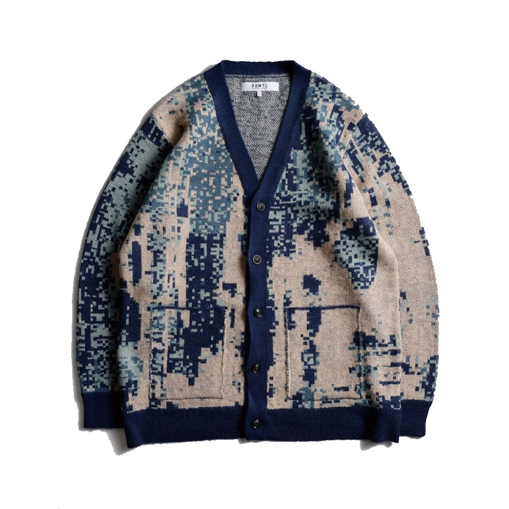 Digital Boro Cardigan
