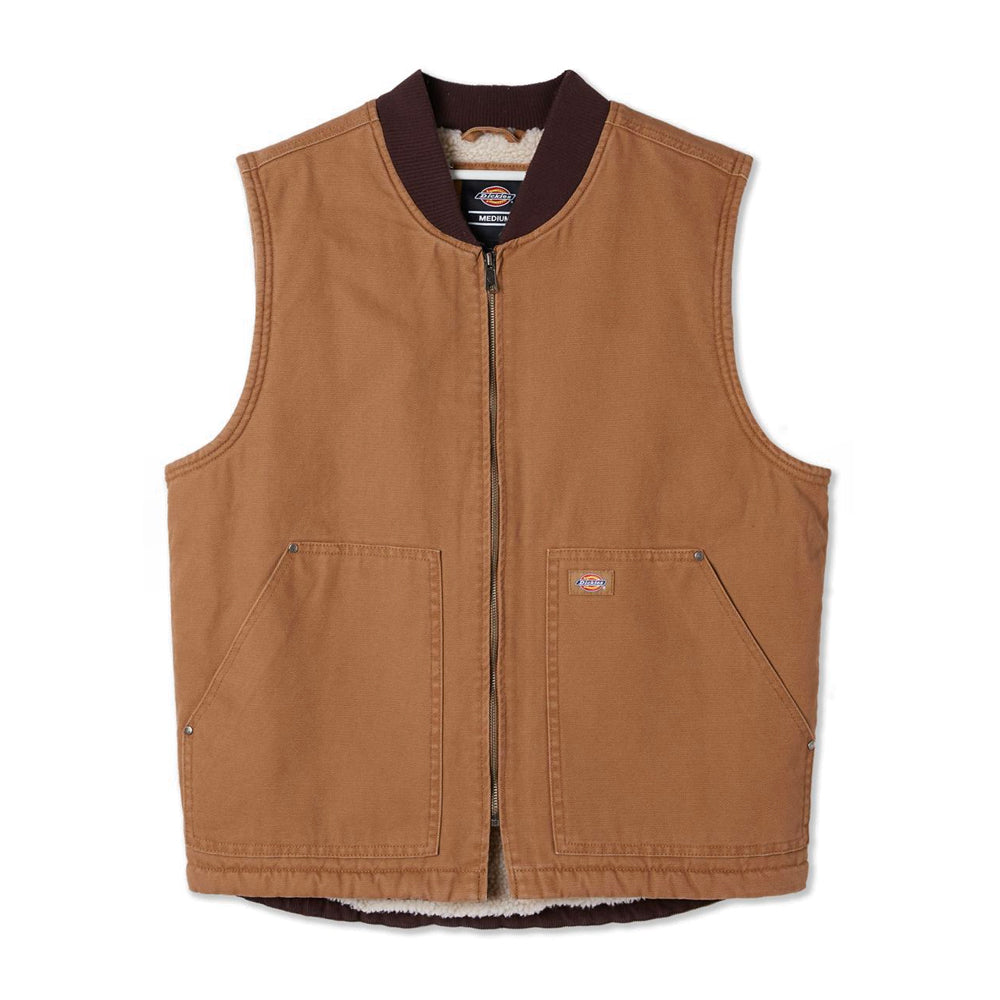 Duck Canvas Vest Sw Brown Duck