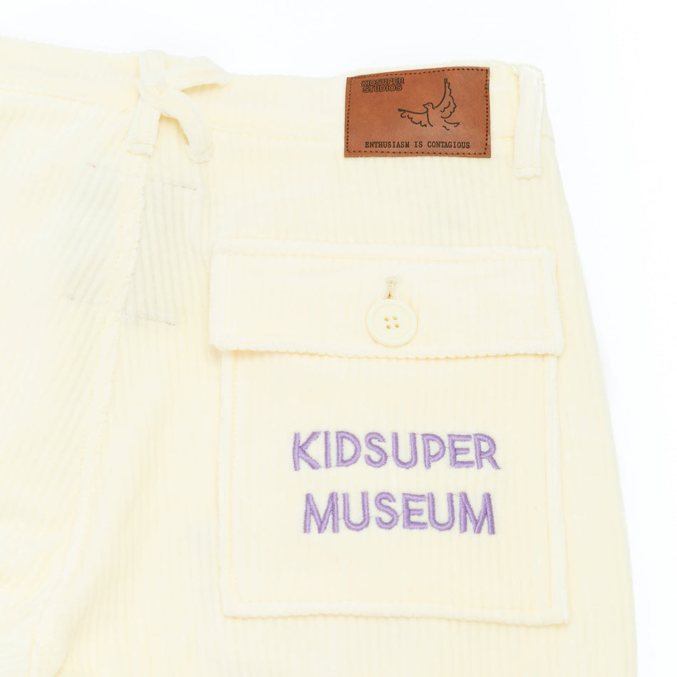 Kidsuper Museum Embroidered Cord Pants