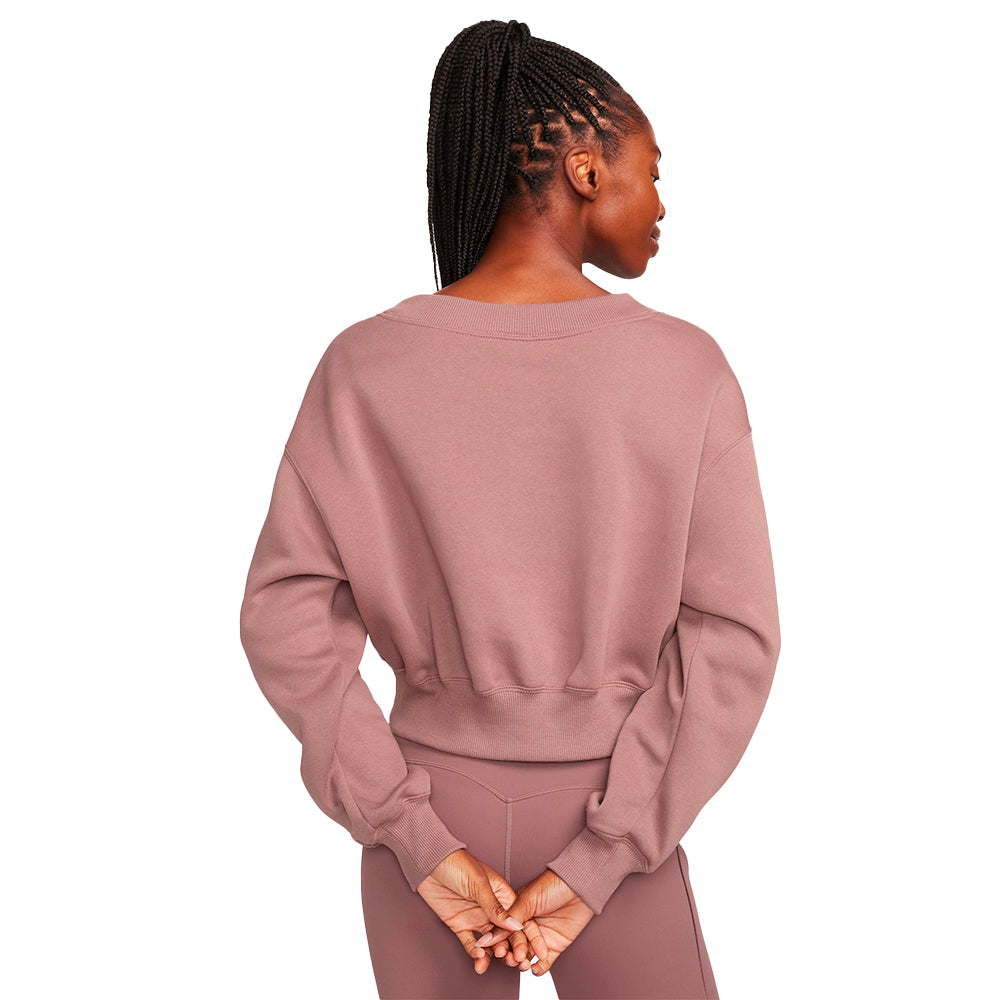 Sportswear Phoenix F eece Cropped Vneck Top