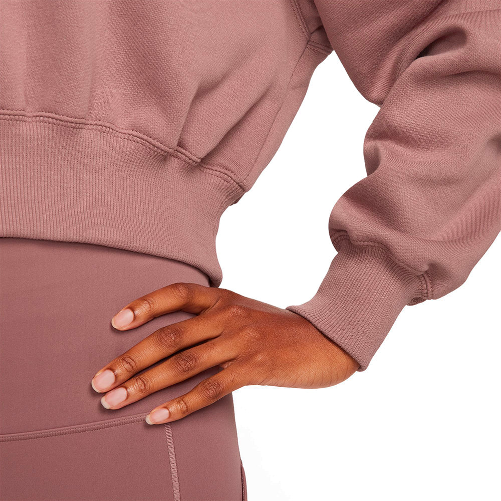 Sportswear Phoenix F eece Cropped Vneck Top