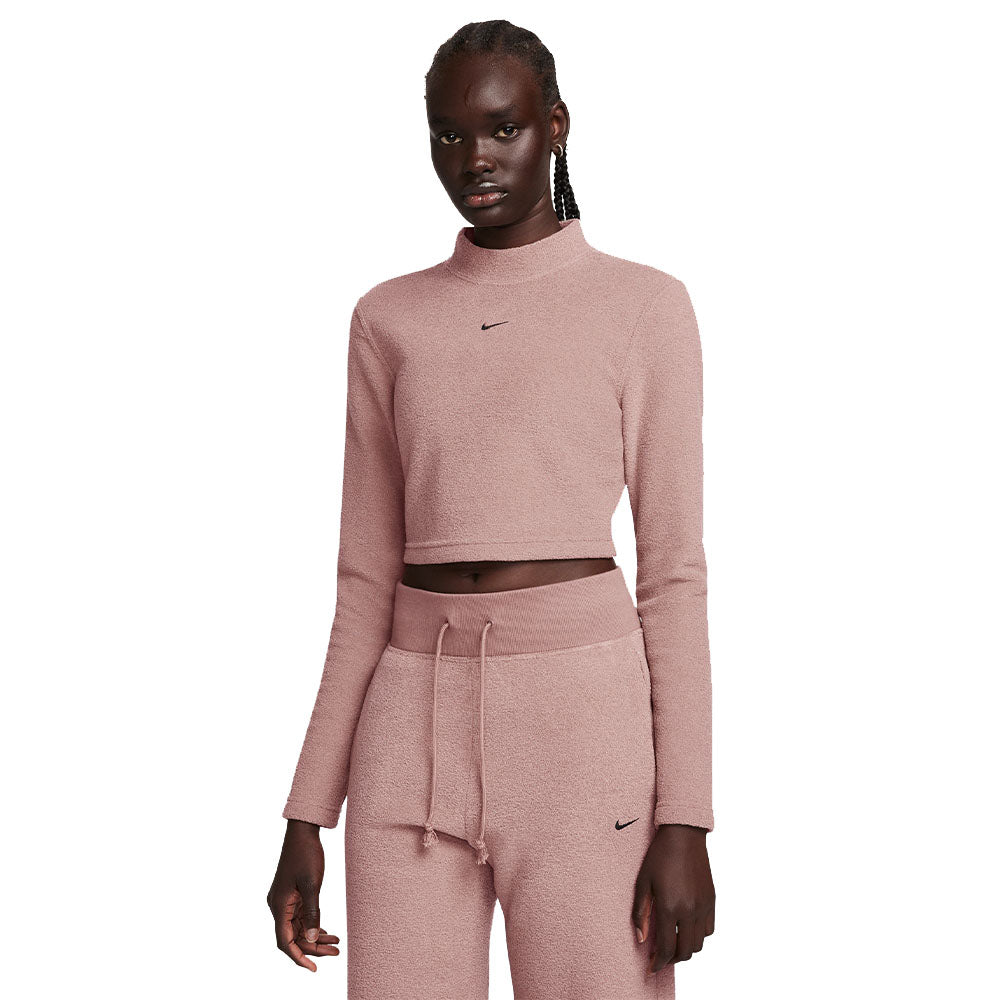 W Nsw Phnx Plsh Ls Crop Top