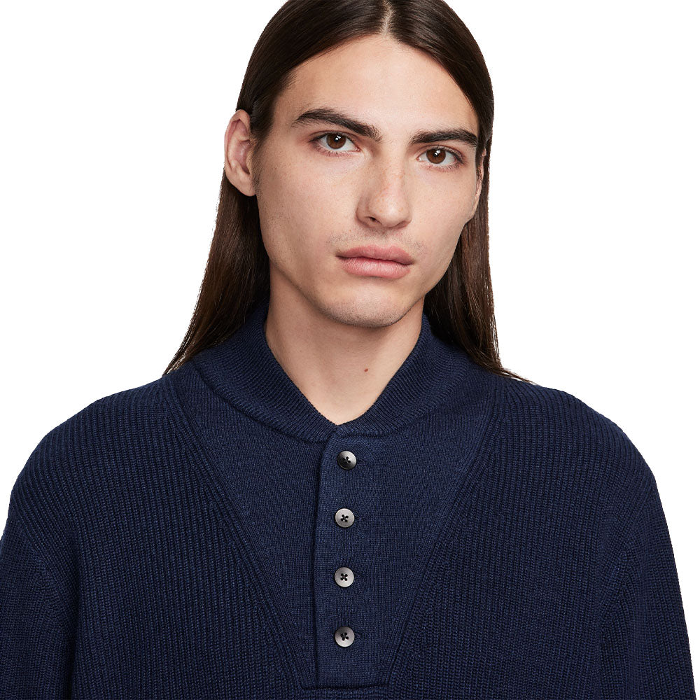 M Nl Military Henley  weatr L